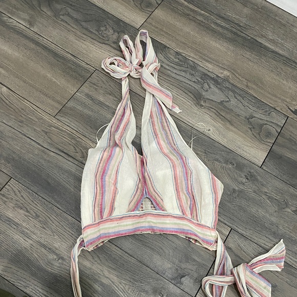 NWT - Amanda Uprichard Wrap Top - Picture 5 of 6